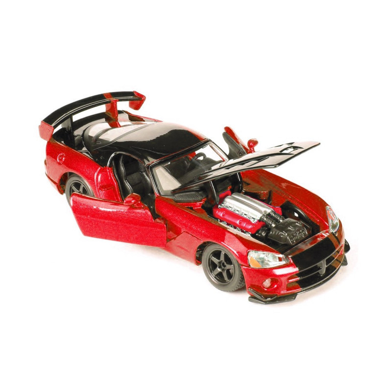 Автомодель - DODGE VIPER SRT10 ACR (ассорті помаранч-чорн металік, червоно-чорн металік, 1:24)