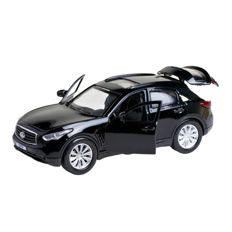 Автомодель - INFINITI QX70 (чорний, 1:32)