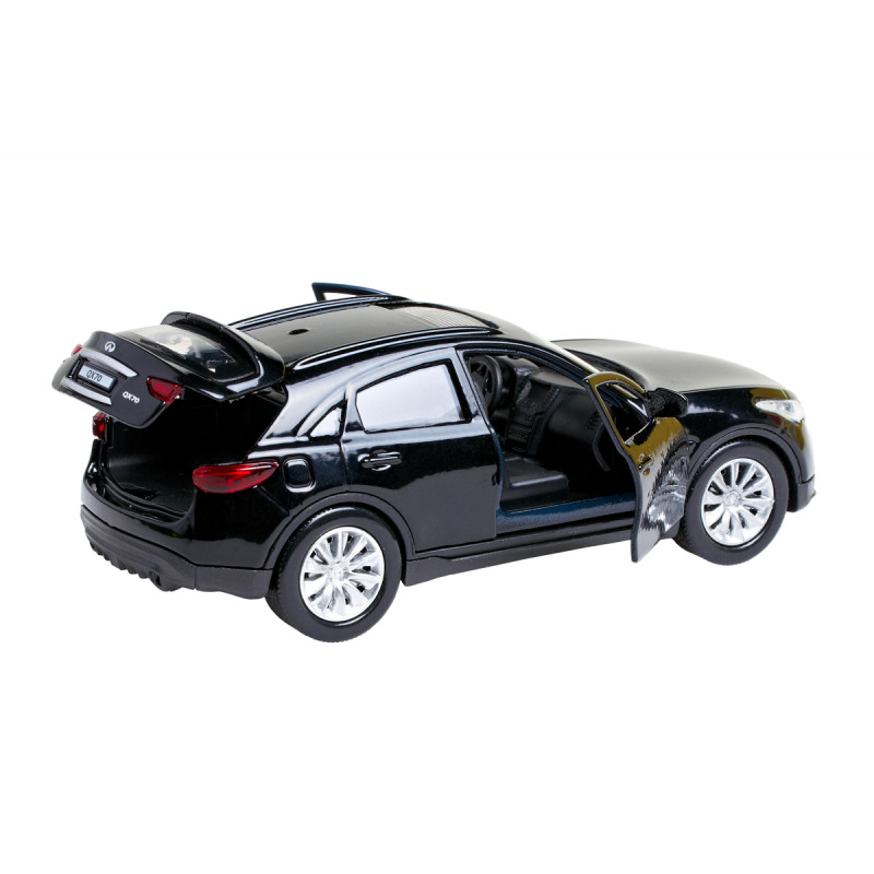 Автомодель - INFINITI QX70 (чорний, 1:32)