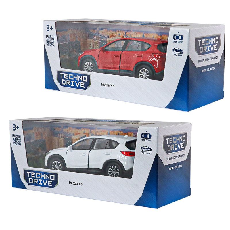 Автомодель – MAZDA CX-5 (червоний, білий)