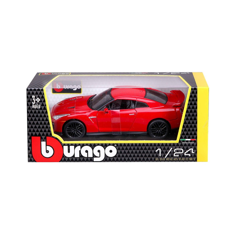 Автомодель - NISSAN GT-R (асорті червоний, білий металік, 1:24)