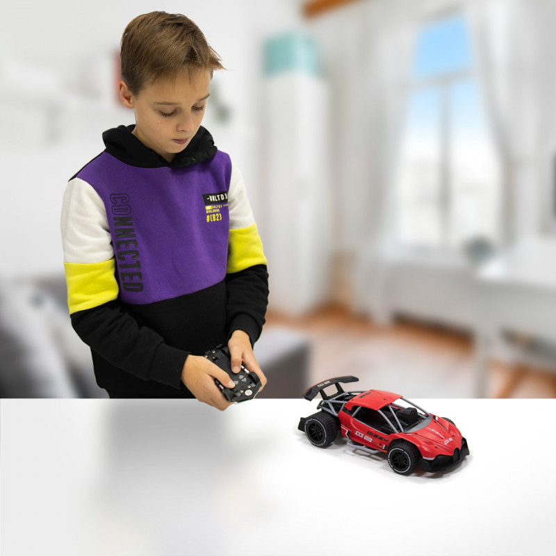 Автомобіль GESTURE SENSING з р/к та з сенсорним керуванням - DIZZY (червоний, акум.3,7V, 1:16)