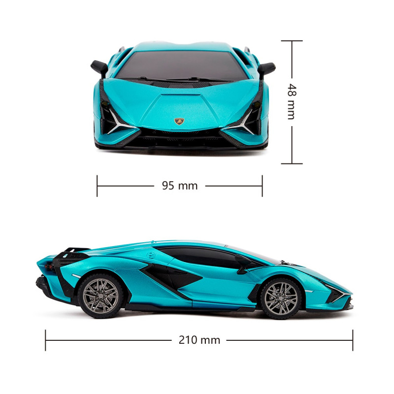 Автомобіль KS DRIVE на р/к - LAMBORGHINI SIAN (1:24, 2.4Ghz, синій)