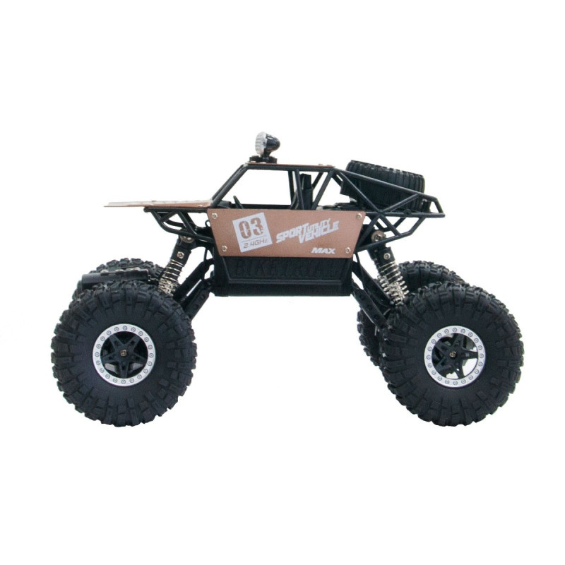 Автомобіль OFF-ROAD CRAWLER з р/к - SUPER SPEED (матовий коричн., акум. 4.8V, метал. корпус, 1:18)