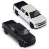 Автомодель - CHEVROLET SILVERADO 2017 (перламутрово-білий, чорний)