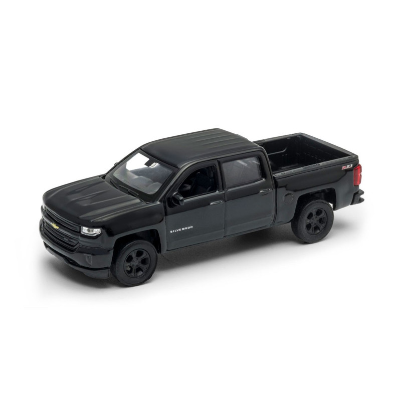 Автомодель - CHEVROLET SILVERADO 2017 (перламутрово-білий, чорний)
