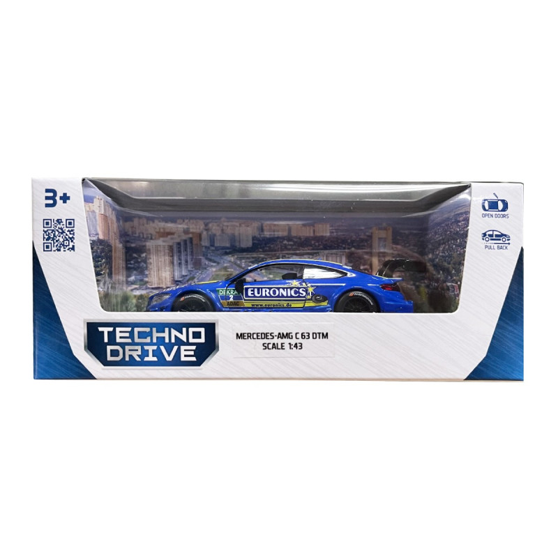 Автомодель – MERCEDES-AMG C63 DTM (синій)