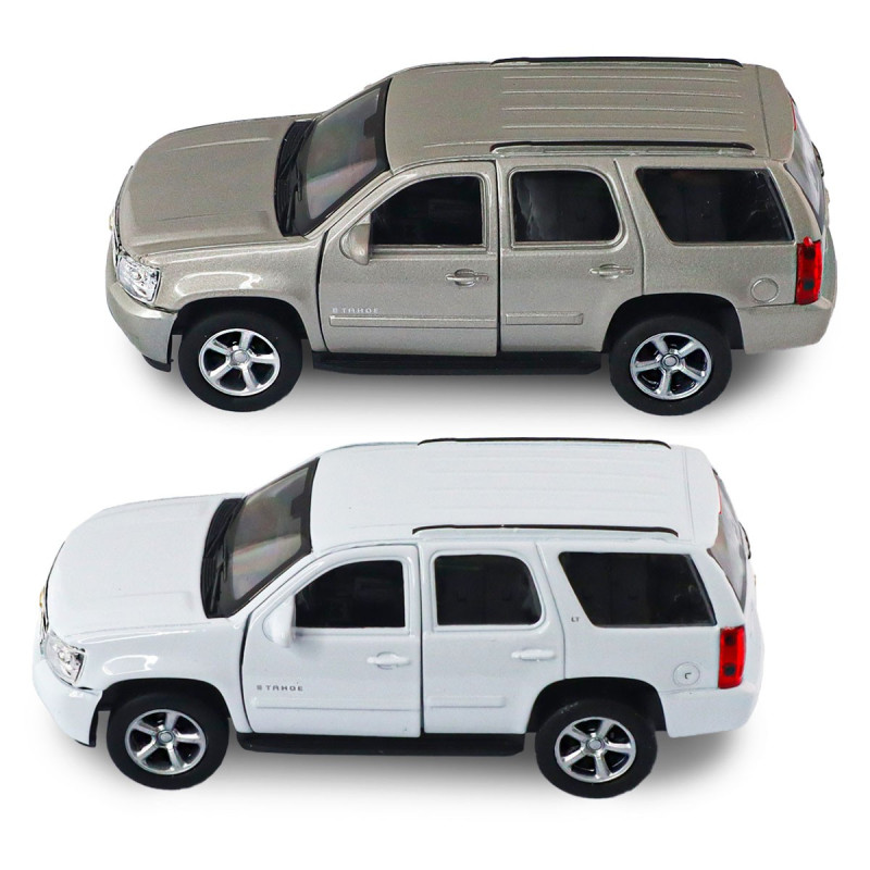 Автомодель - CHEVROLET TAHOE 2008 (білий, сірий)