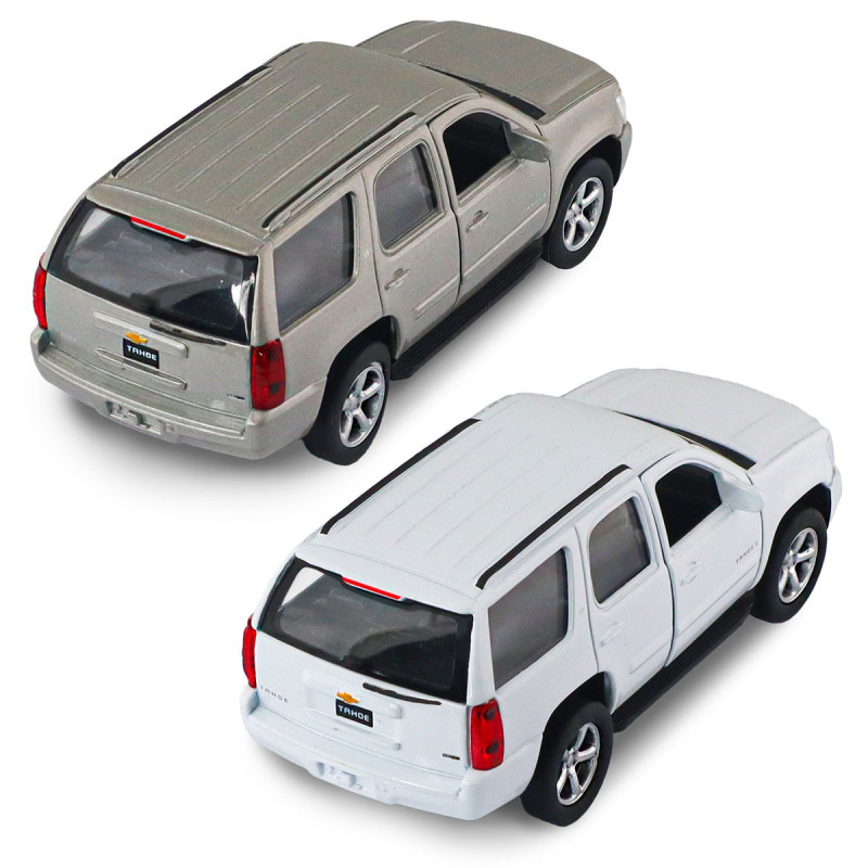 Автомодель - CHEVROLET TAHOE 2008 (білий, сірий)
