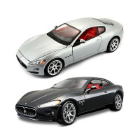 Автомодель - MASERATI GRANTOURISMO (2008) (асорті чорний, сріблястий, 1:24)