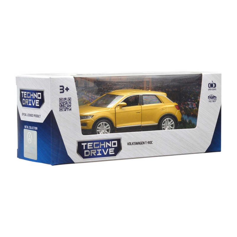 Автомодель - VOLKSWAGEN T-ROC 2017 (золотий)