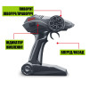 Автомобіль OFF-ROAD CRAWLER з р/к - SPEED TEAM (чорний, метал. корпус, акум. 6V, 1:14)