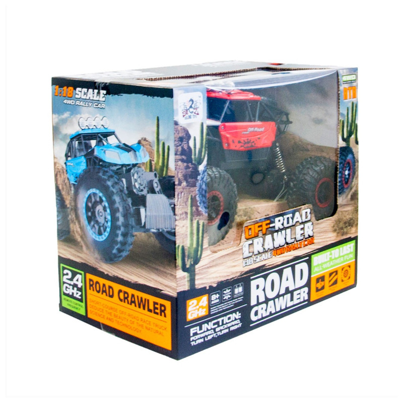 Автомобіль OFF-ROAD CRAWLER з р/к - SUPER SPORT (червоний, 1:18)