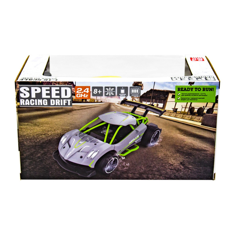 Автомобіль SPEED RACING DRIFT з р/к - AEOLUS (жовтий, акум.3,7V, 1:16)