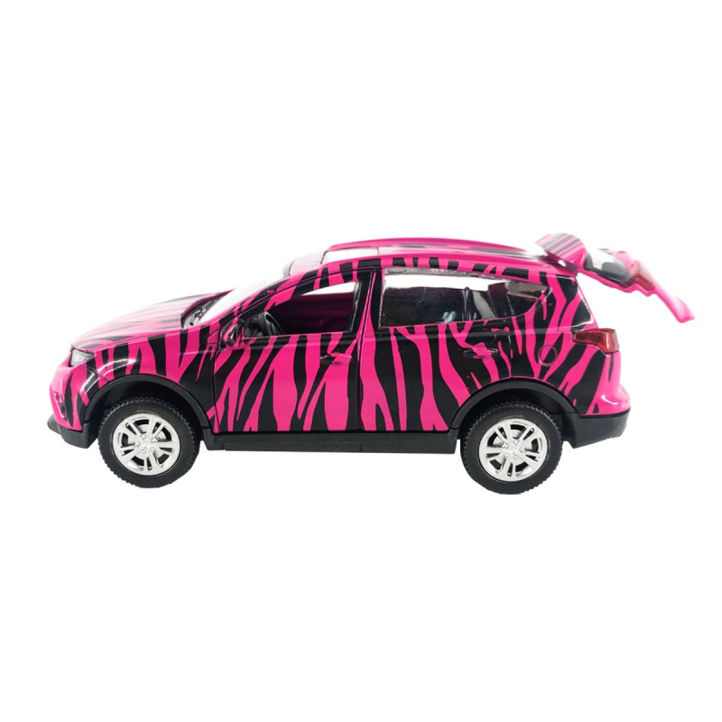 Автомодель GLAMCAR - TOYOTA RAV4 (брусничний)