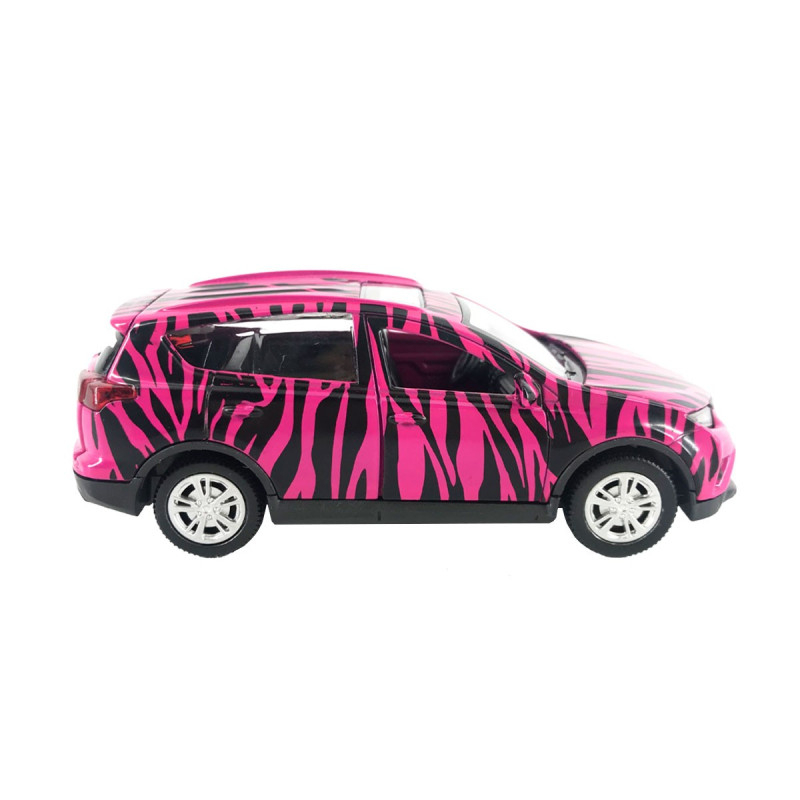 Автомодель GLAMCAR - TOYOTA RAV4 (брусничний)