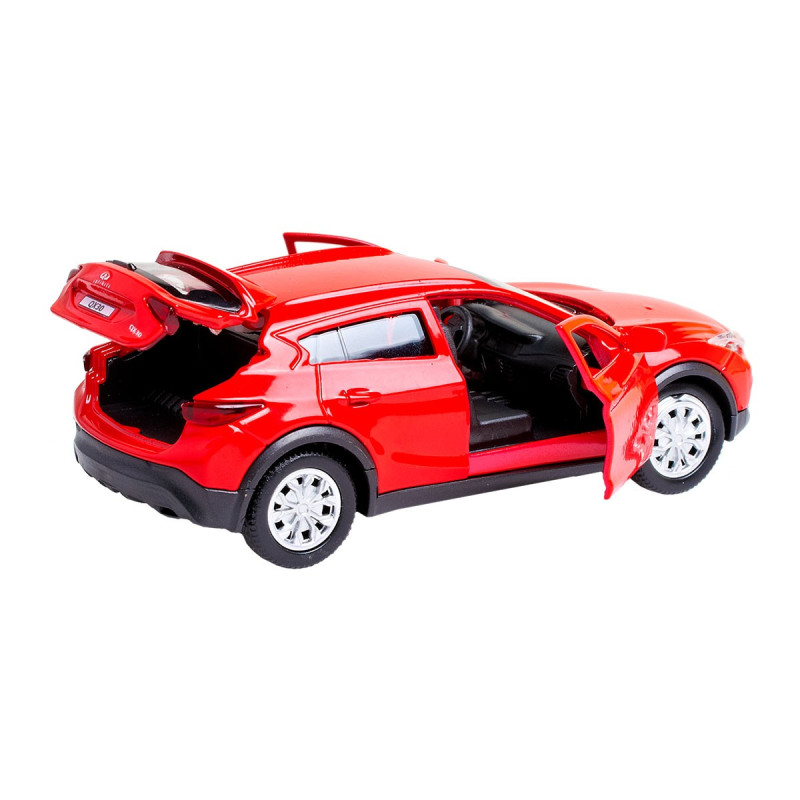Автомодель - INFINITI QX30 (червоний, 1:32)