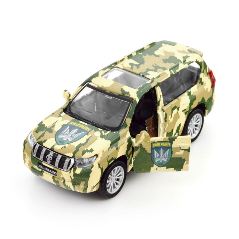 Автомодель серії "Шеврони Героїв" - TOYOTA LAND CRUISER PRADO - "ПТАХИ МАДЯРА"