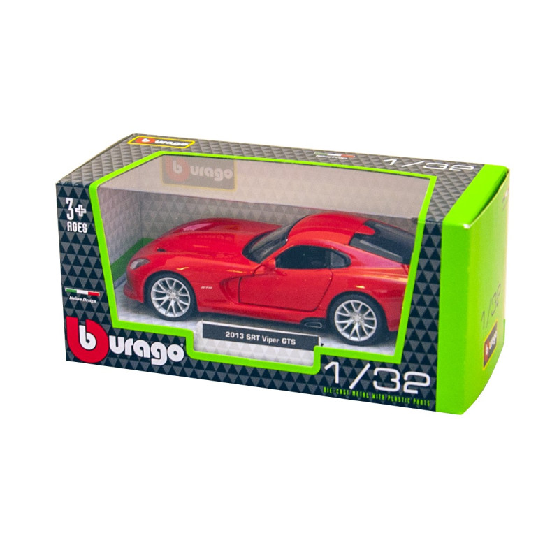 Автомодель - SRT VIPER GTS (2013) (червоний, 1:32)