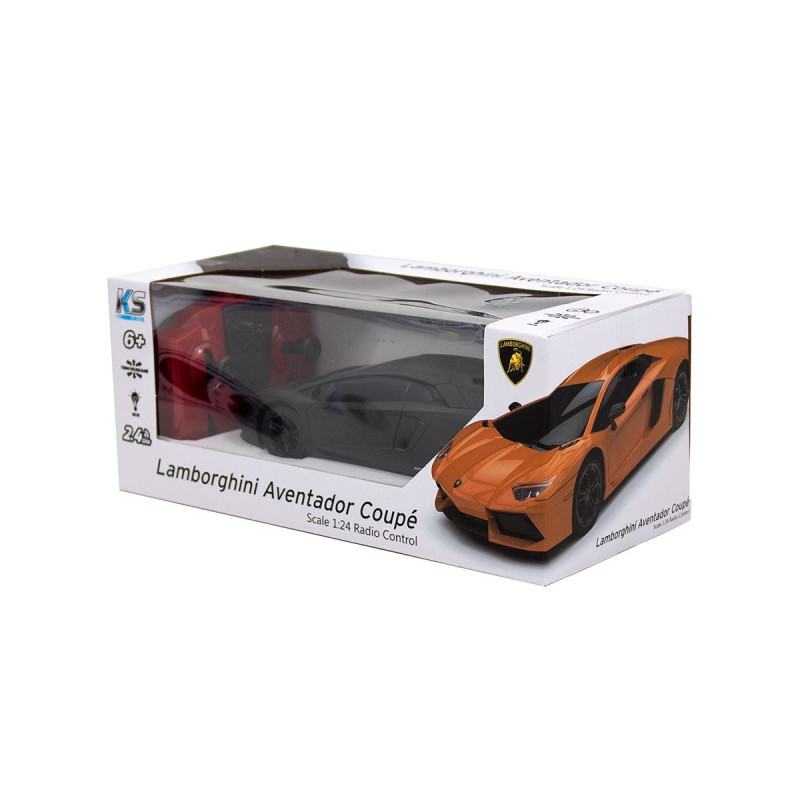 Автомобіль KS DRIVE на р/к - LAMBORGHINI AVENTADOR LP 700-4 (1:24, 2.4Ghz, чорний)