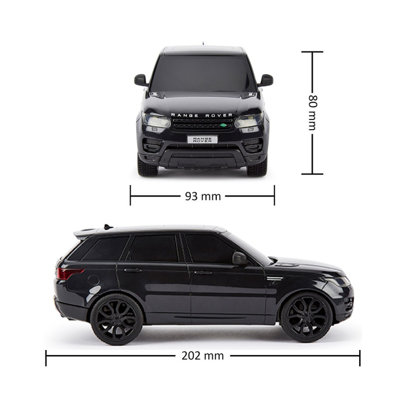 Автомобіль KS DRIVE на р/к - LAND ROVER RANGE ROVER SPORT (1:24, 2.4Ghz, чорний)