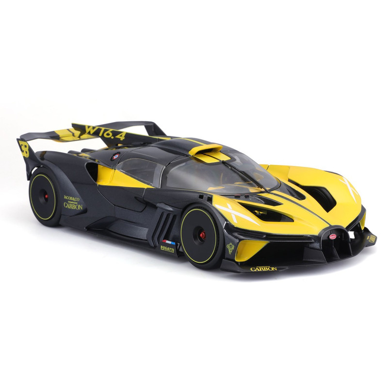 Автомодель - BUGATTI BOLIDE (чорно-жовтий, 1:18)
