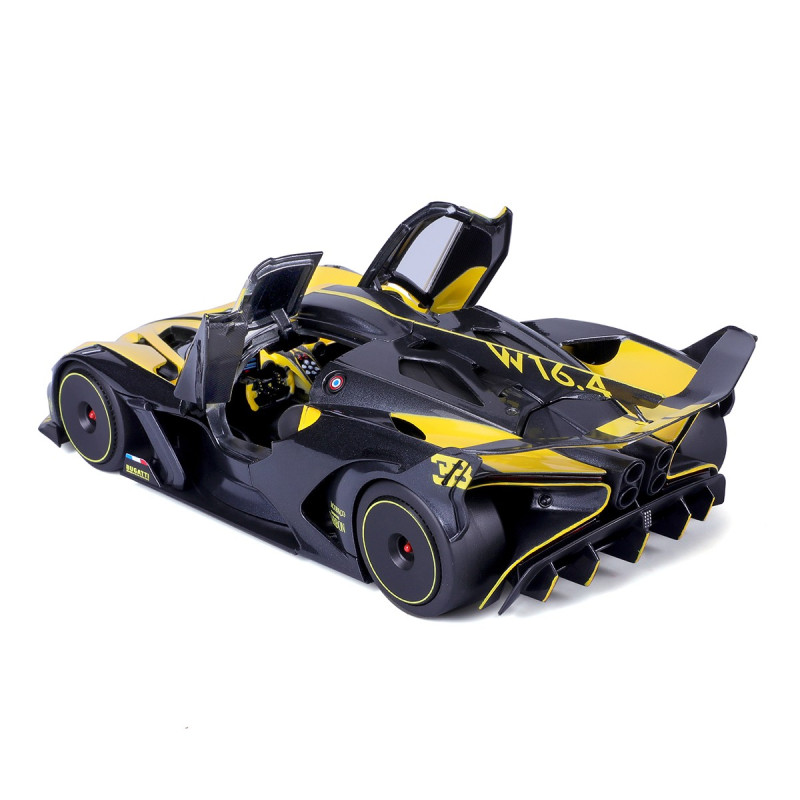 Автомодель - BUGATTI BOLIDE (чорно-жовтий, 1:18)