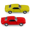 Автомодель - CHEVROLET CAMARO Z28 1968 (червоний, жовтий)