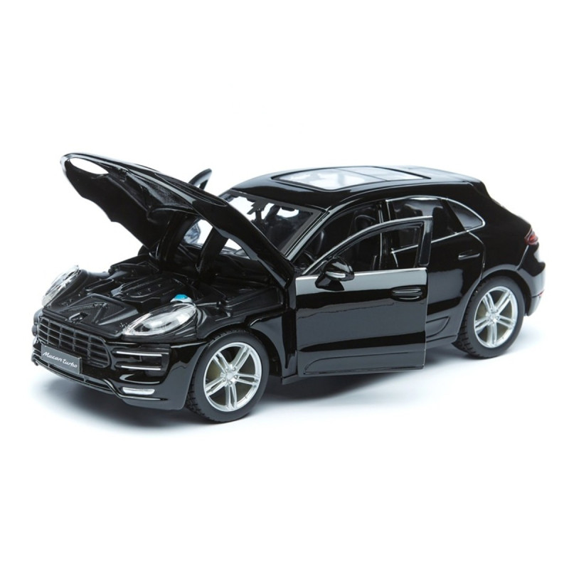 Автомодель - PORSCHE MACAN (чорний, 1:24)