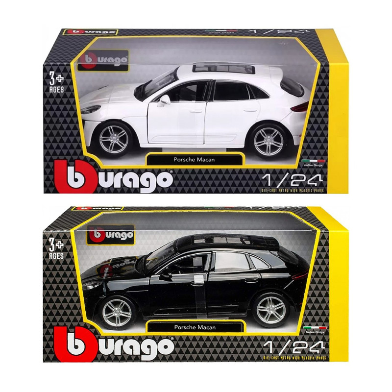 Автомодель - PORSCHE MACAN (чорний, 1:24)