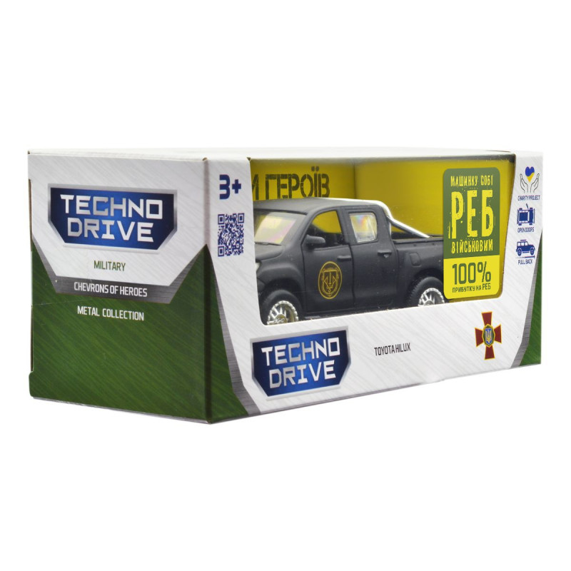 Автомодель серії "Шеврони Героїв" – TOYOTA HILUX – "СПАРТАН"