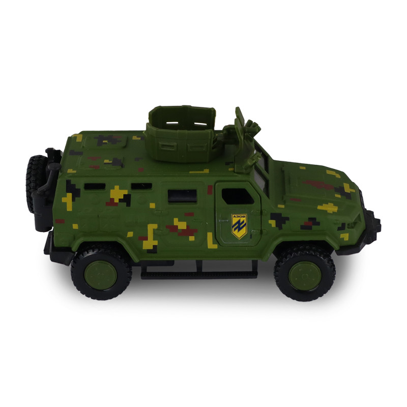 Модель серії "Шеврони Героїв" – КОЗАК 2М1 – "АЗОВ"