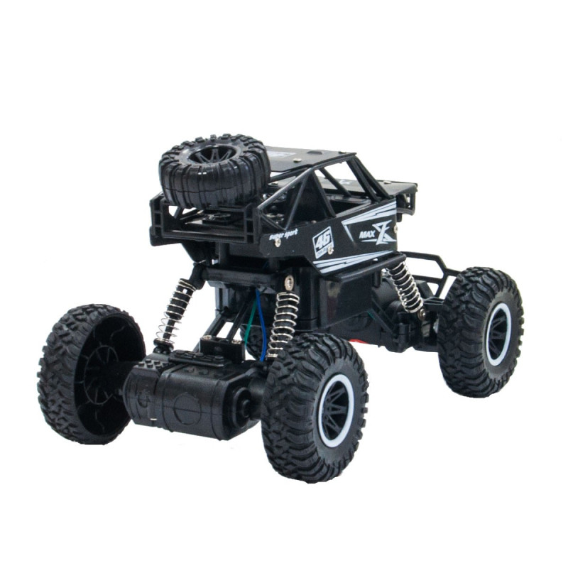 Автомобіль OFF-ROAD CRAWLER з р/к - ROCK SPORT (чорний, акум. 3,6V, метал. корпус, 1:20)