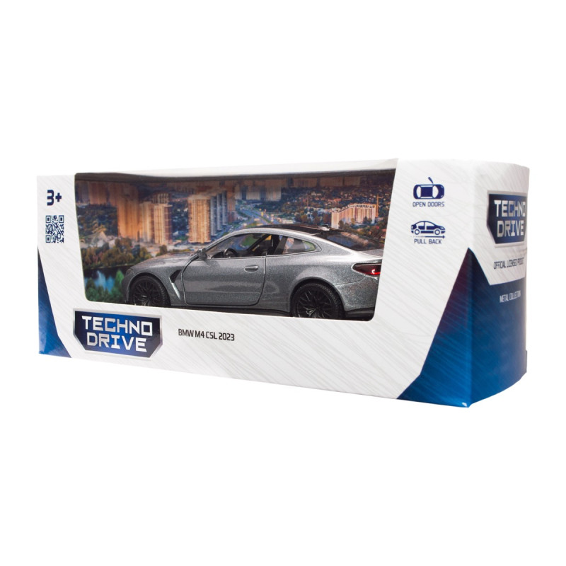 Автомодель – BMW M4 CSL 2023 (сірий)