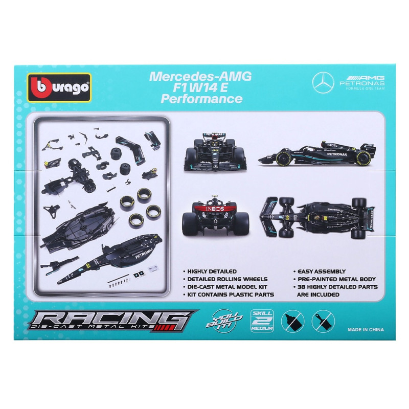 Авто-конструктор - MERCEDES-AMG F1 W14 PERFORMANCE (1:24)
