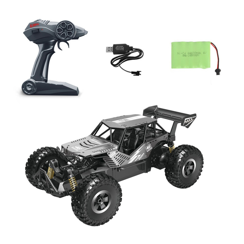 Автомобіль OFF-ROAD CRAWLER з р/к - SPEED KING (сірий, метал. корпус, акум. 6V, 1:14)
