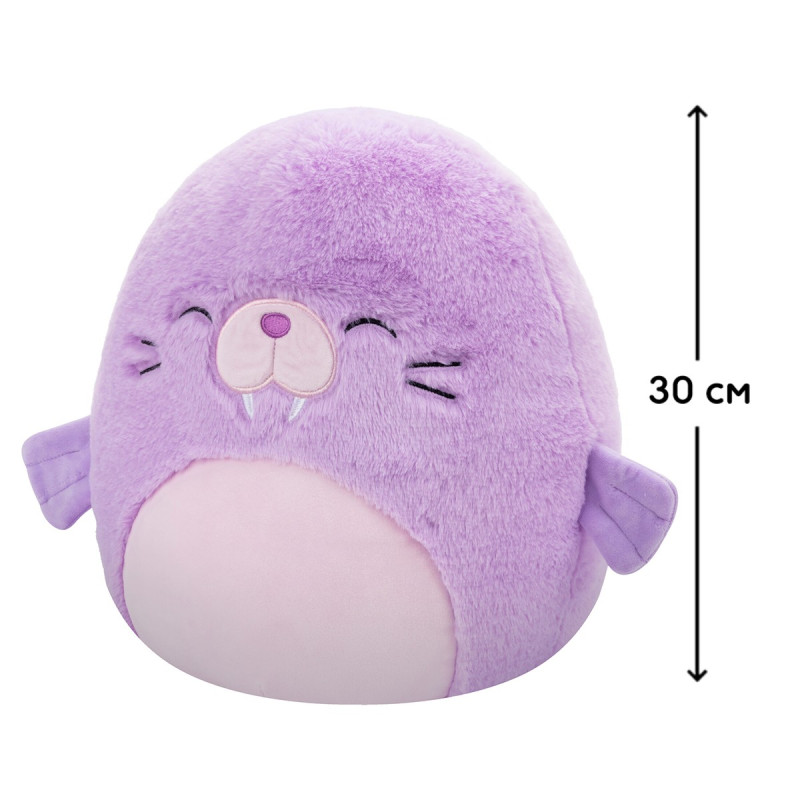М'яка іграшка SQUISHMALLOWS – МОРЖ ВІННІ (30 cm)