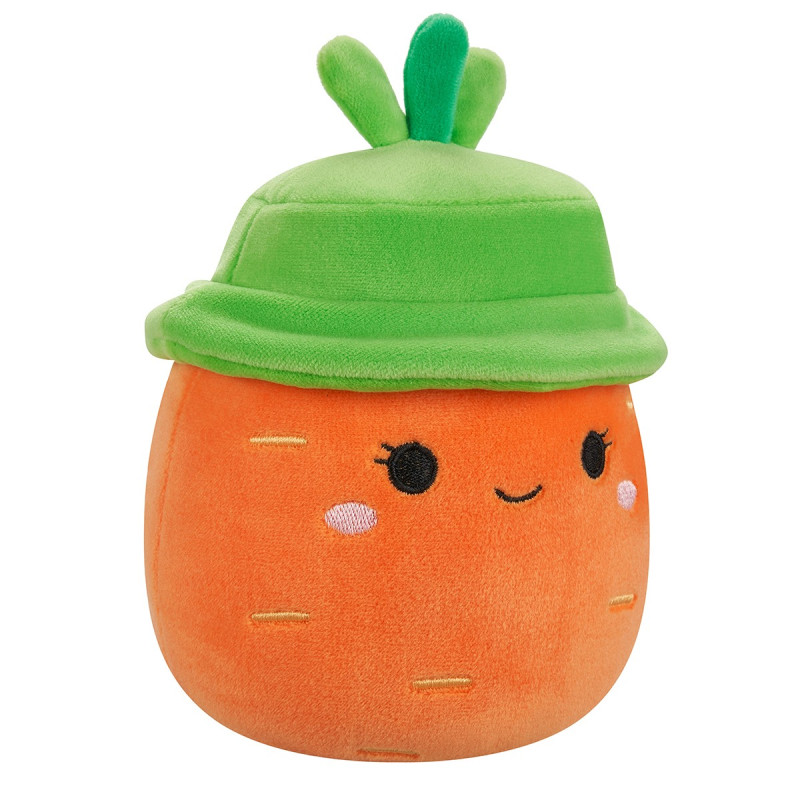 М'яка іграшка SQUISHMALLOWS - МОРКВИНКА КАРОЛІНА В КАПЕЛЮСІ (19 cm)