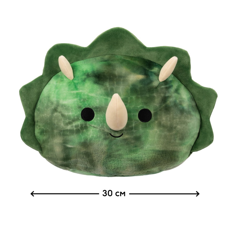 М'яка іграшка SQUISHMALLOWS – ТРИЦЕРАТОПС ТРЕЙ (30 cm)