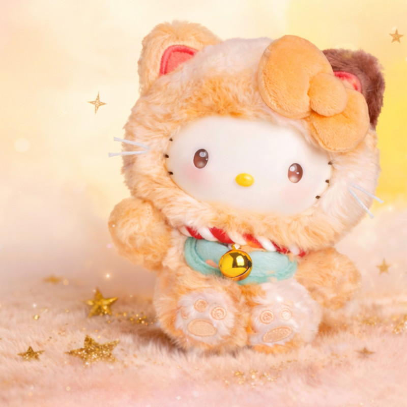 М’яка іграшка-сюрприз на кліпсі POP TOP HELLO KITTY – КАЗКОВІ БАЖАННЯ