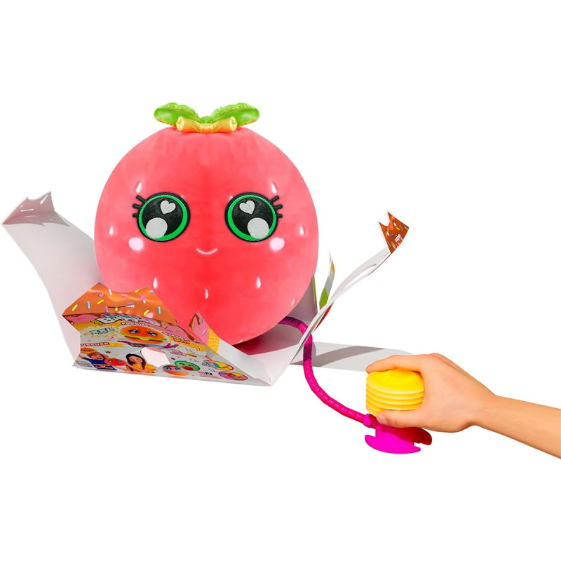 Ігровий набір BIGGIES серії "Little Foodies" W2 - ПОЛУНИЦЯ (надувна іграшка, насос)