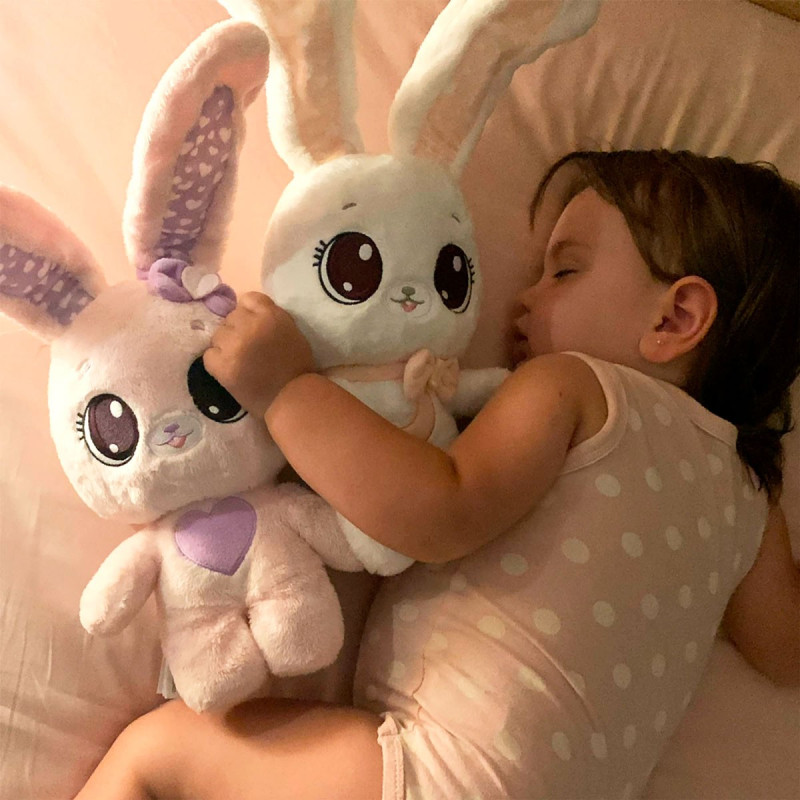 М’яка іграшка PEEKAPETS – РОЖЕВИЙ КРОЛИК