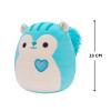 М'яка іграшка SQUISHMALLOWS – БІЛКА САНТЬЯГО (13 cm)