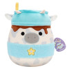 М'яка іграшка SQUISHMALLOWS – СІРА КОРІВКА (30 cm)