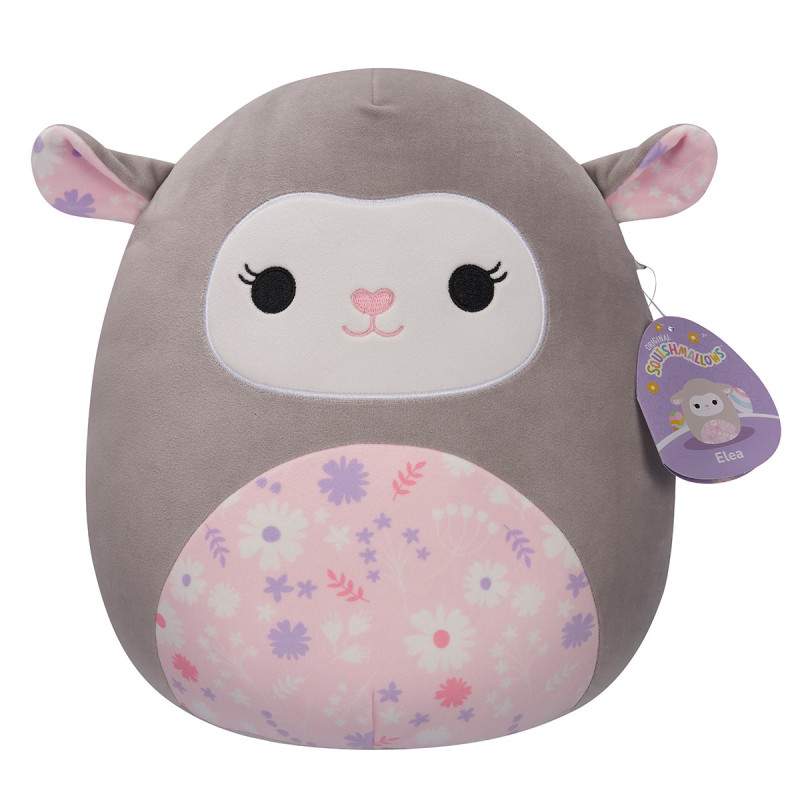 М'яка іграшка SQUISHMALLOWS - СІРЕ ЯГНЯ (30 cm)