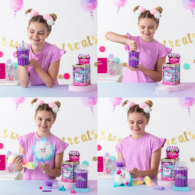 М'яка іграшка-сюрприз COTTON CANDYKINS - ПУХНАСТИЙ УЛЮБЛЕНЕЦЬ (в асорт.)