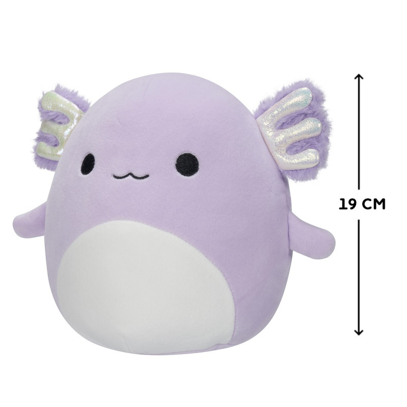 М'яка іграшка SQUISHMALLOWS – АКСОЛОТЛЬ МОНІКА (19 cm)