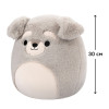 М'яка іграшка SQUISHMALLOWS – ШНАУЦЕР ШОН (30 cm)