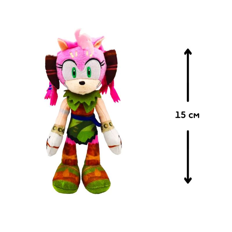 М'яка іграшка на кліпсі SONIC PRIME – ЕМІ (15 cm)