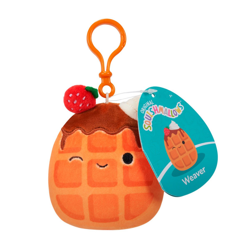 М'яка іграшка на кліпсі SQUISHMALLOWS – ВАФЕЛЬКА ВІВЕР (9 cm)